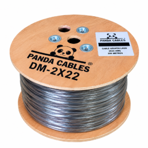 Cable Apantallado PANDA 2x22 AWG – Rollo 300 m