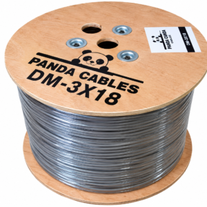 Cable Apantallado PANDA 3x18 AWG – Rollo 300 m